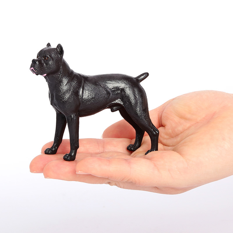 Home Office Freelancer - Realistic Miniature Cane Corso Dog Figurine