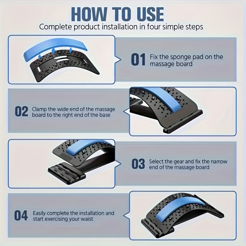 3-Level Back Stretcher Posture – Home Office Gear recenzja i cena