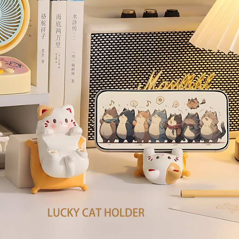 Cute Cartoon Cat Desktop Ornam – Home Office Jobs recenzja i cena