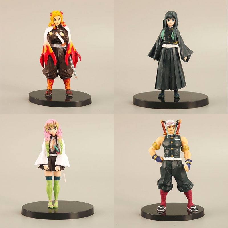 4PCS Demon Slayer Hashira Figu – Home Office Romance Manga recenzja i cena