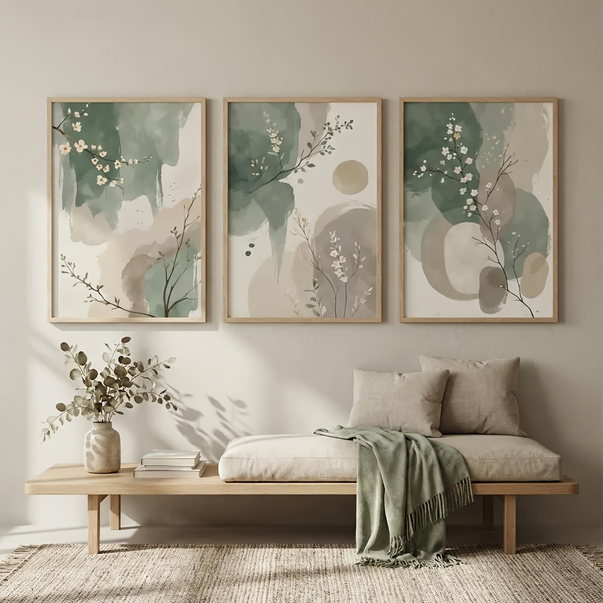3pcs Japanese-Style Plant Canv – Home Office Youtube recenzja i cena