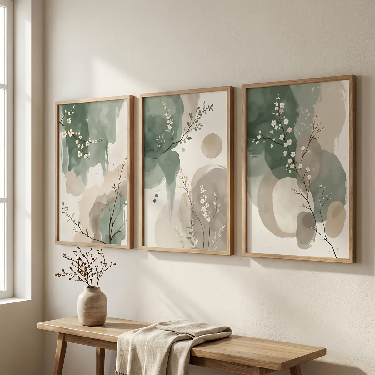 3pcs Japanese-Style Plant Canv – Home Office Youtube recenzja i cena