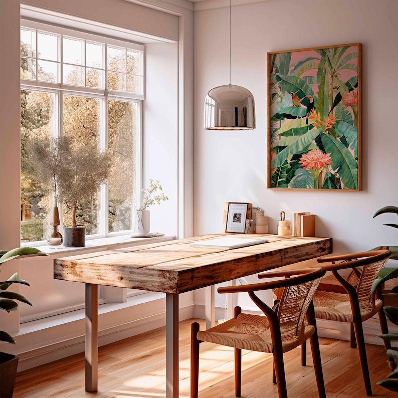 1pc Retro Tropical Canvas Post – Home Office Youtube recenzja i cena