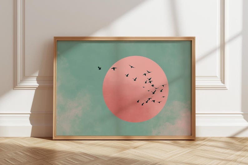 Japanese Sun & Cranes Canvas W – Home Office Youtube recenzja i cena