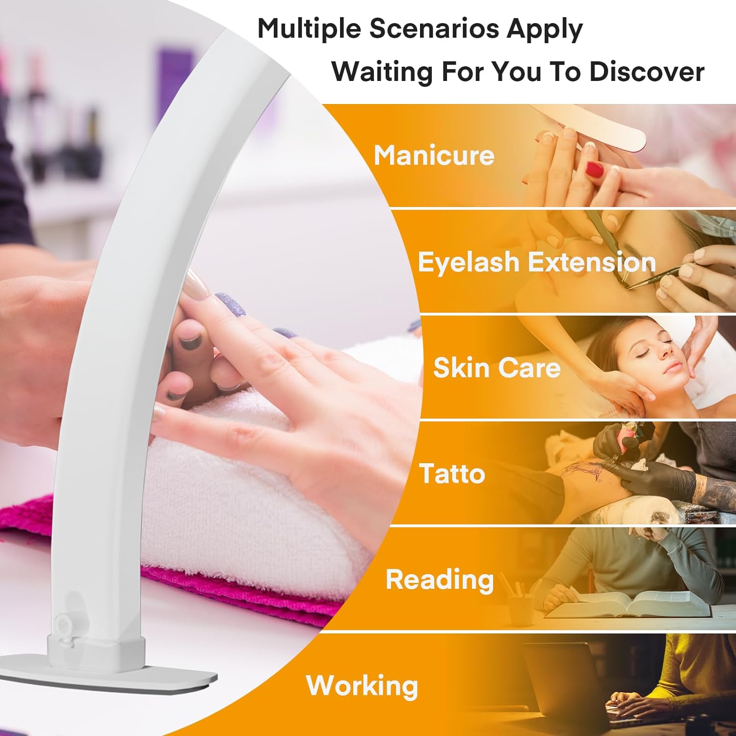 Half Moon LED Light for Nail T – Standing Desk Electric recenzja i cena