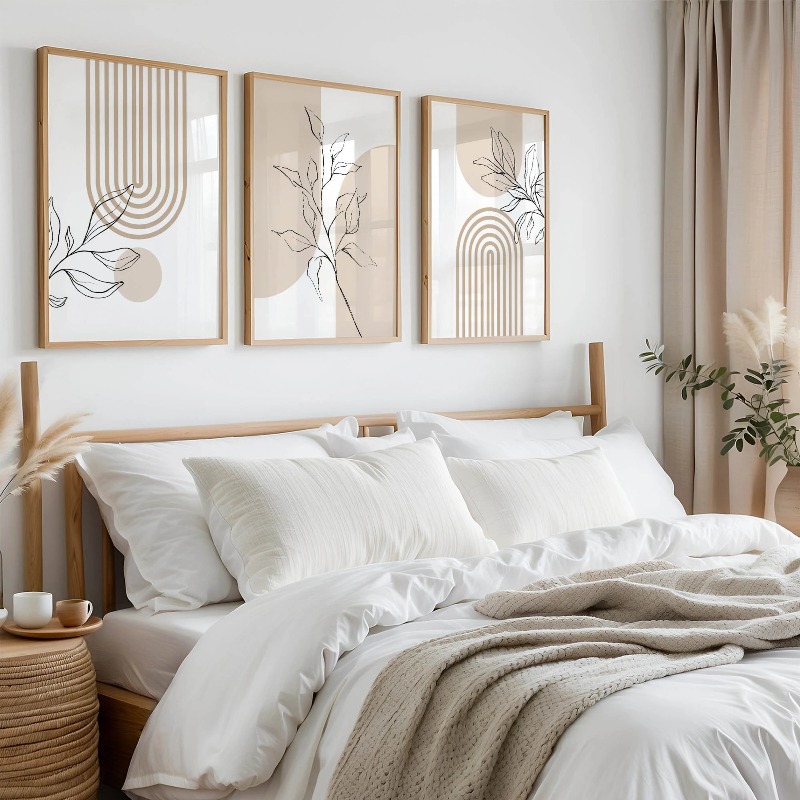 Neutral Wall Art Prints for Mo – Home Office Japandi recenzja i cena
