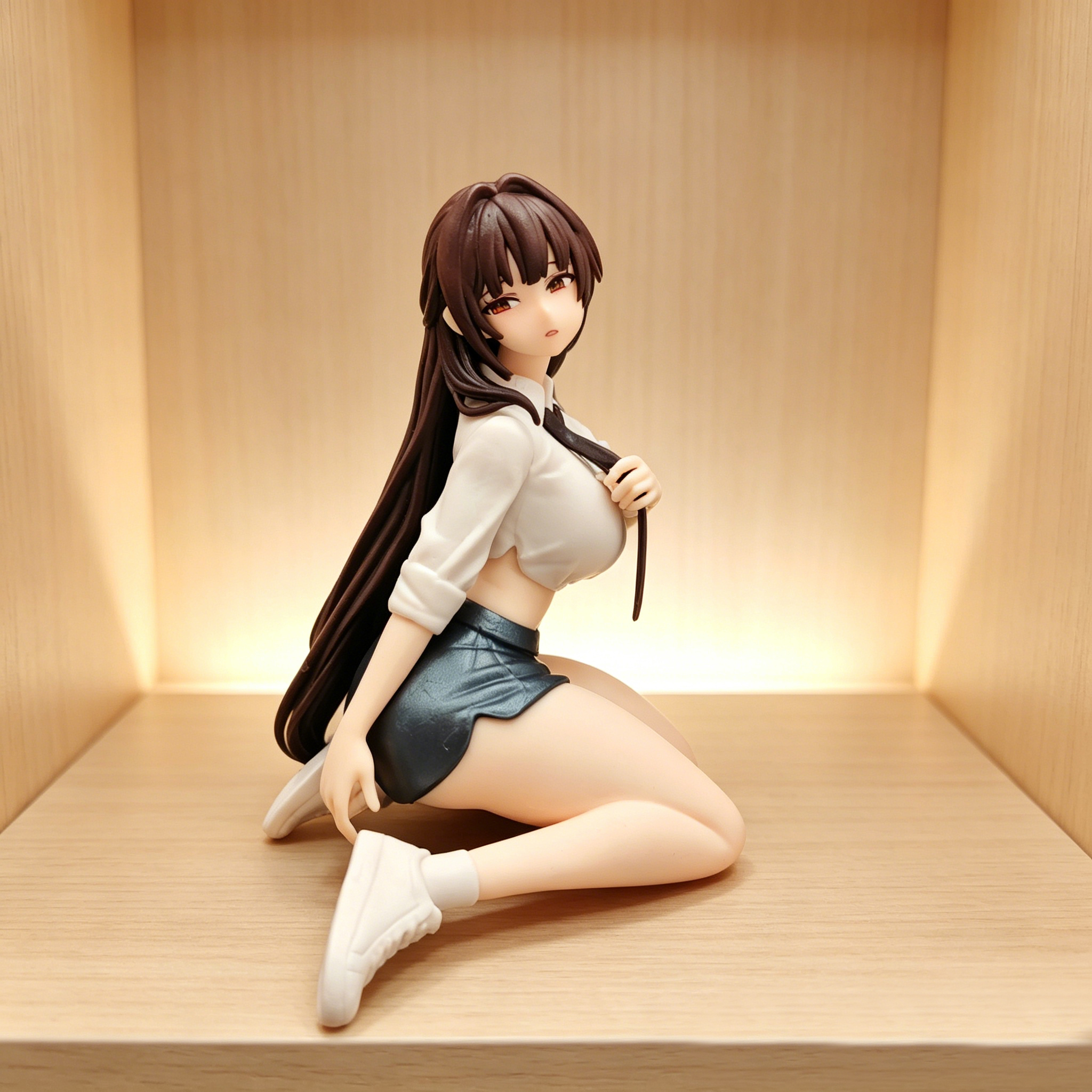 12cm Kneeling Girl Anime Figur – Home Office Romance Manga recenzja i cena