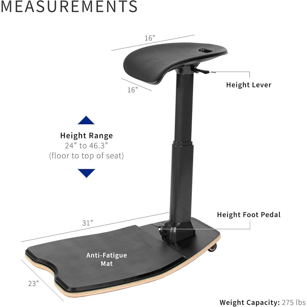 Anti-Fatigue Mat Leaning Perch – Home Office Desk recenzja i cena