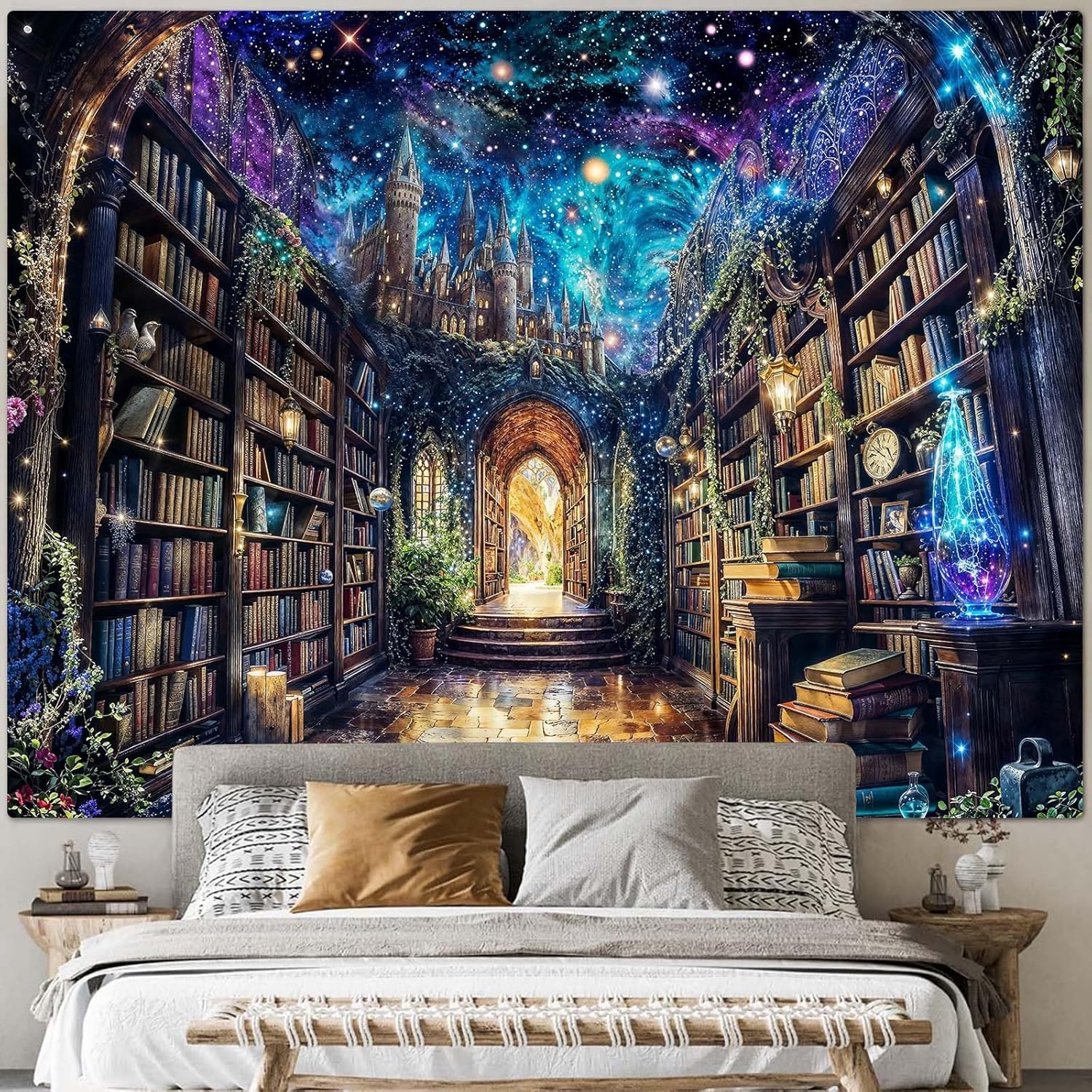 Magic bookshelf library tapest – Home Office Library recenzja i cena