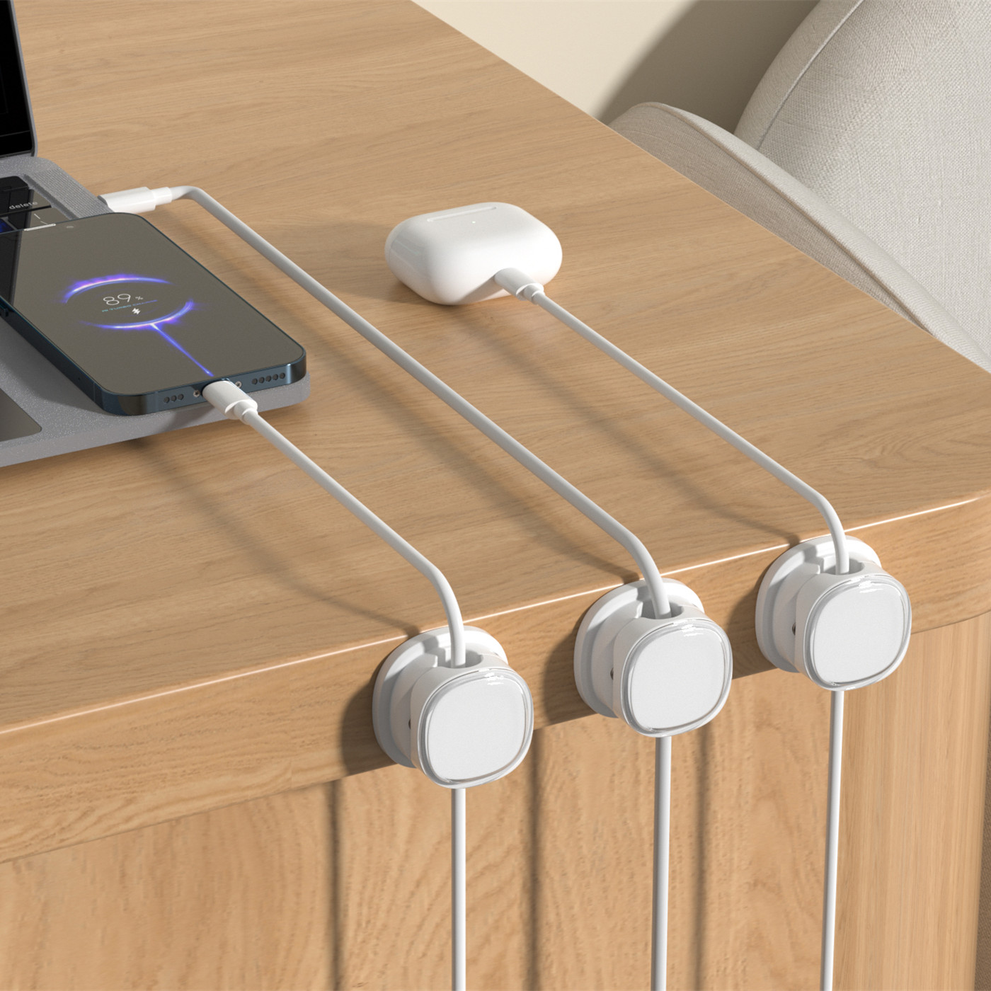 3/6/8/12PCS Magnetic Cable Cli – Cable Management Box recenzja i cena