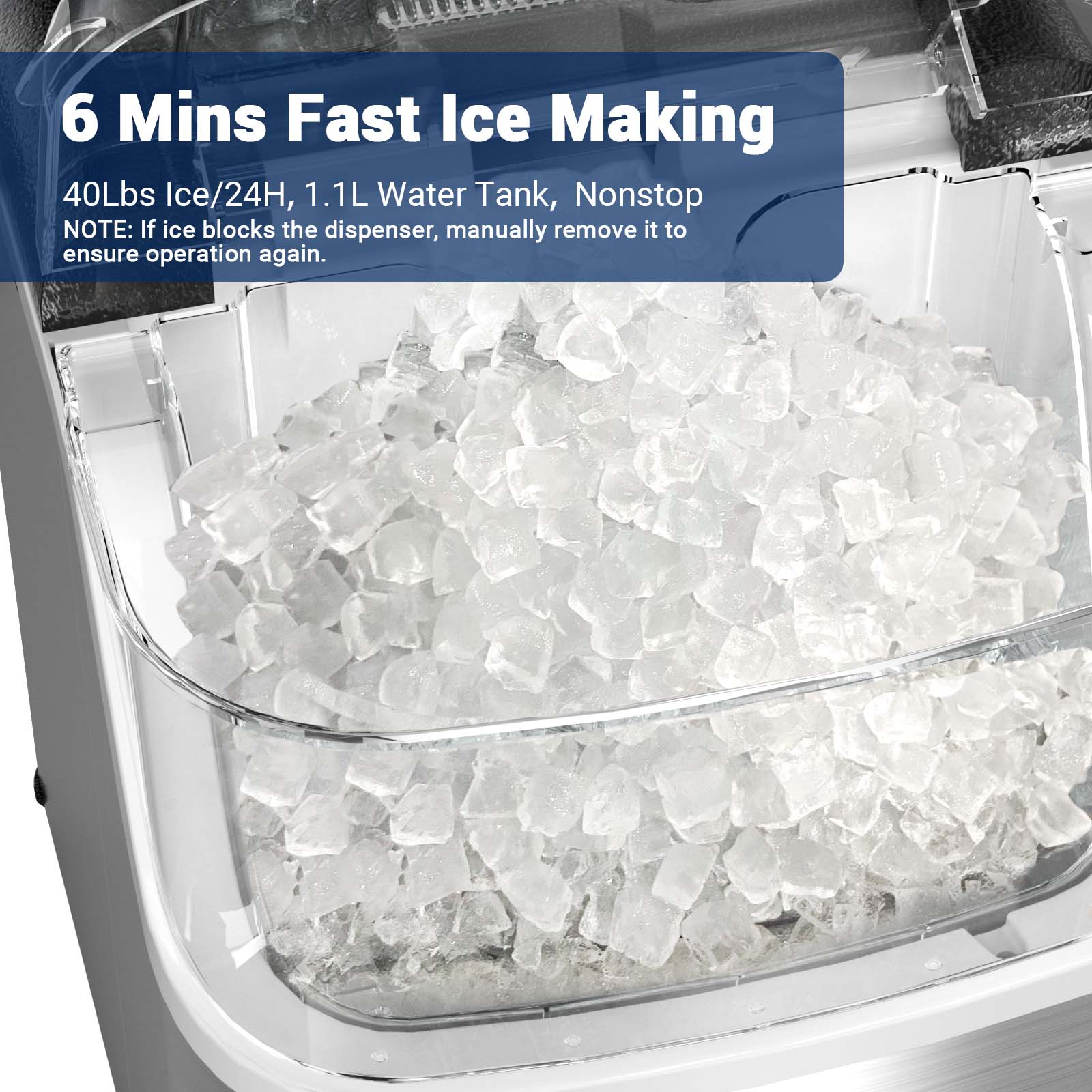 Nugget ice Maker countertop, S – Home Office Gear recenzja i cena