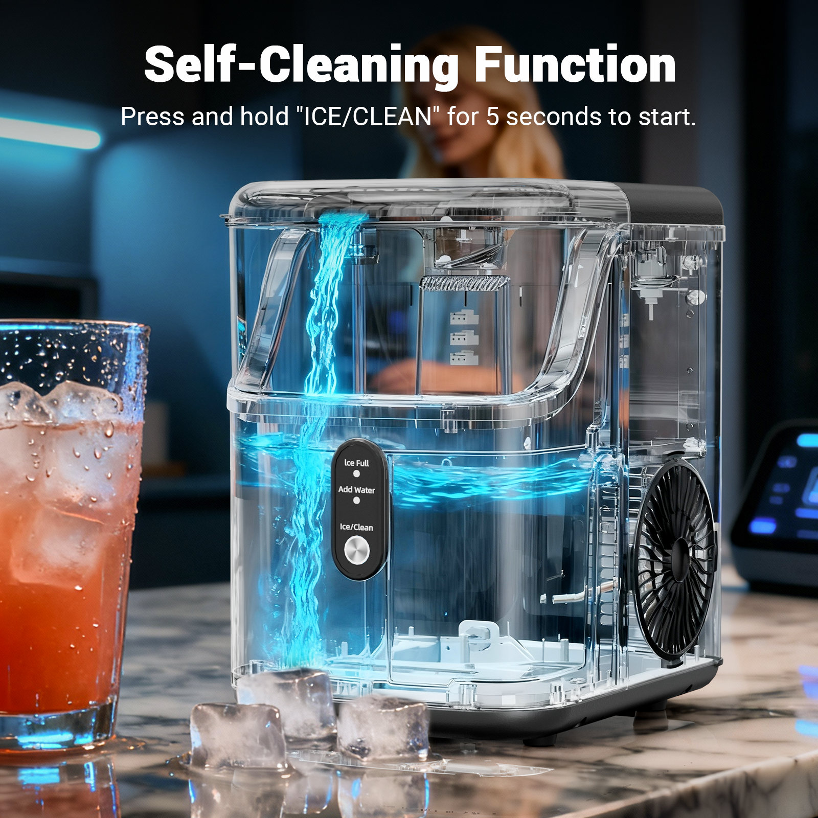 Nugget ice Maker countertop, S – Home Office Gear recenzja i cena