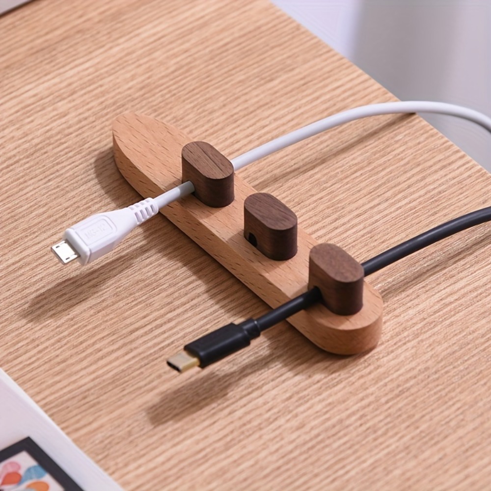 Wooden Cable Organizer Adhesiv – Cable Management Box recenzja i cena