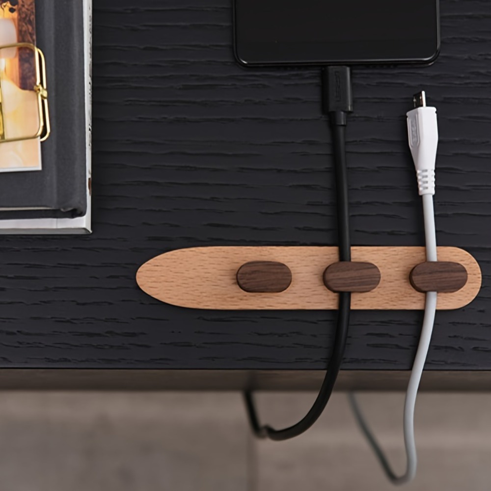 Wooden Cable Organizer Adhesiv – Cable Management Box recenzja i cena