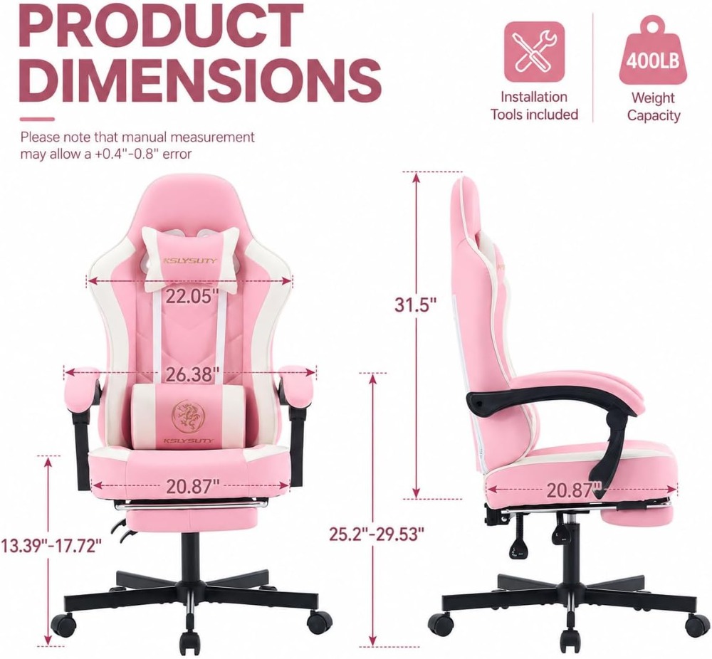 Ergonomic High Back Gaming Cha – Home Office Desk recenzja i cena