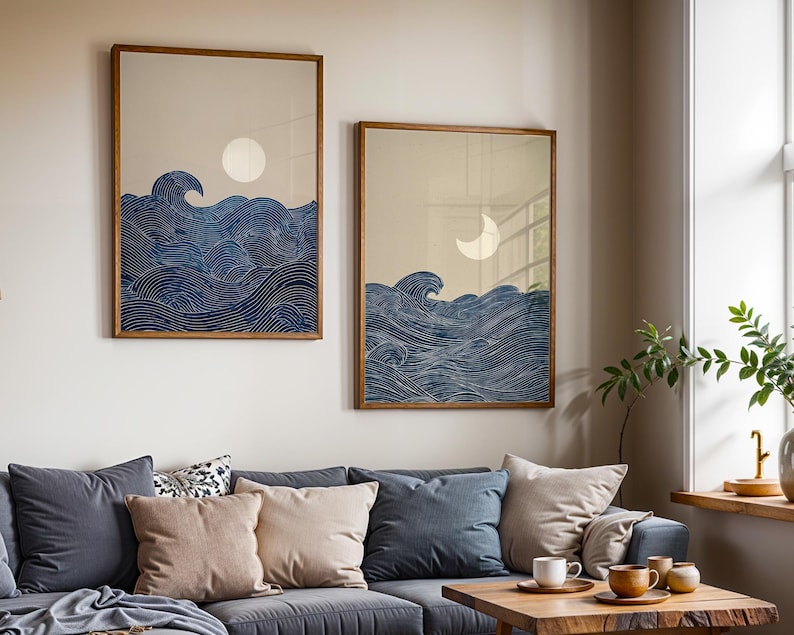 2pcs Japandi Minimalist Moon C – Home Office Youtube recenzja i cena