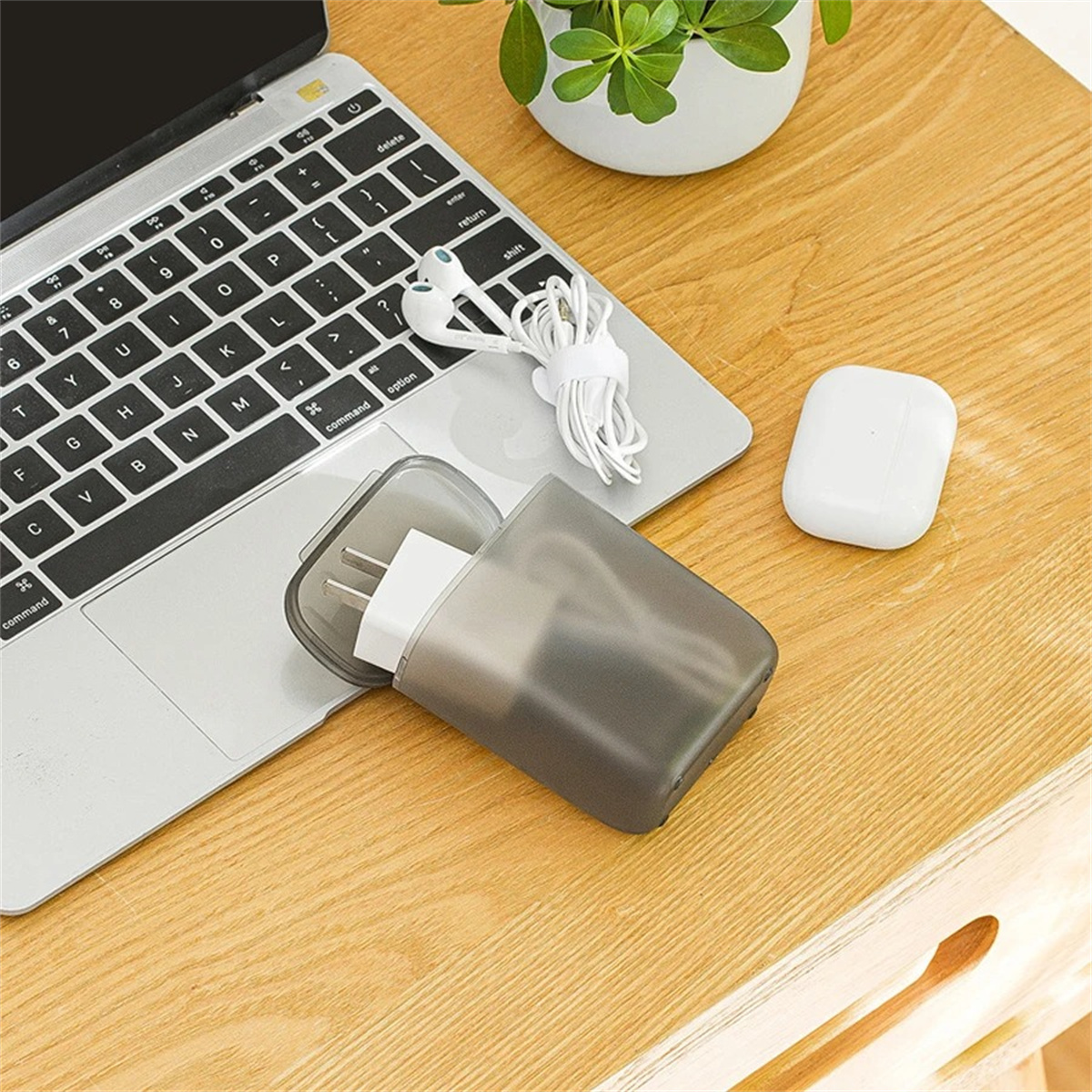 Desktop Data Cable Storage Box – Home Office Jobs recenzja i cena