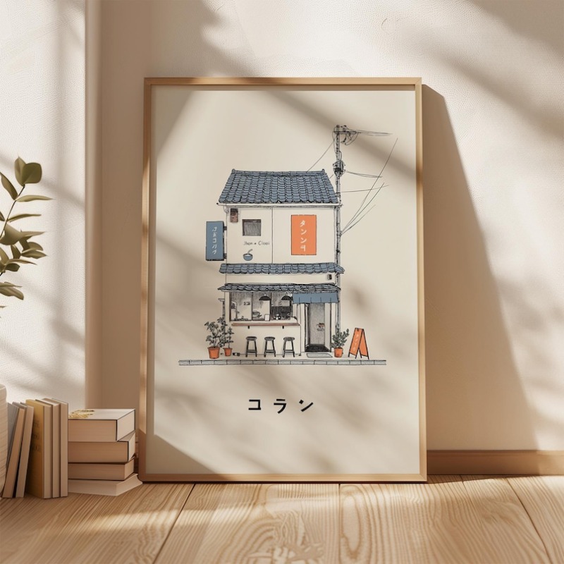 1pc Japanese Ramen Shop Canvas – Home Office Youtube recenzja i cena