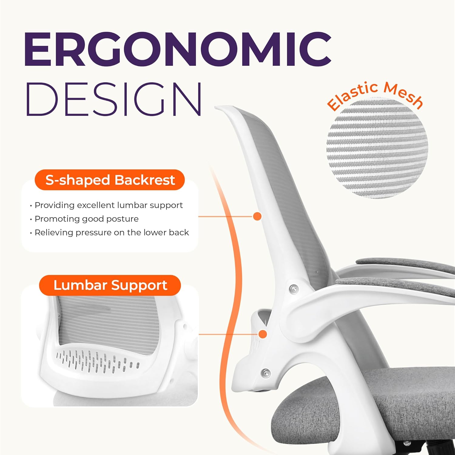 Ergonomic Mesh Office Chair wi – Home Office Desk recenzja i cena