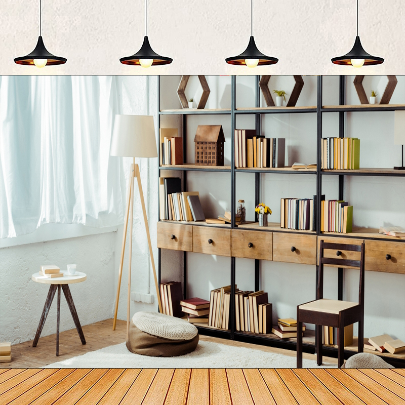 Bookshelf Photography Backdrop – Home Office Zoom Background Free recenzja i cena