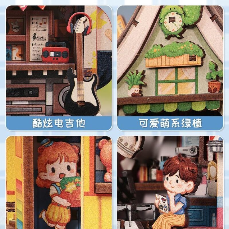 3D Puzzle DIY Mini House Craft – Home Office Freelancer recenzja i cena