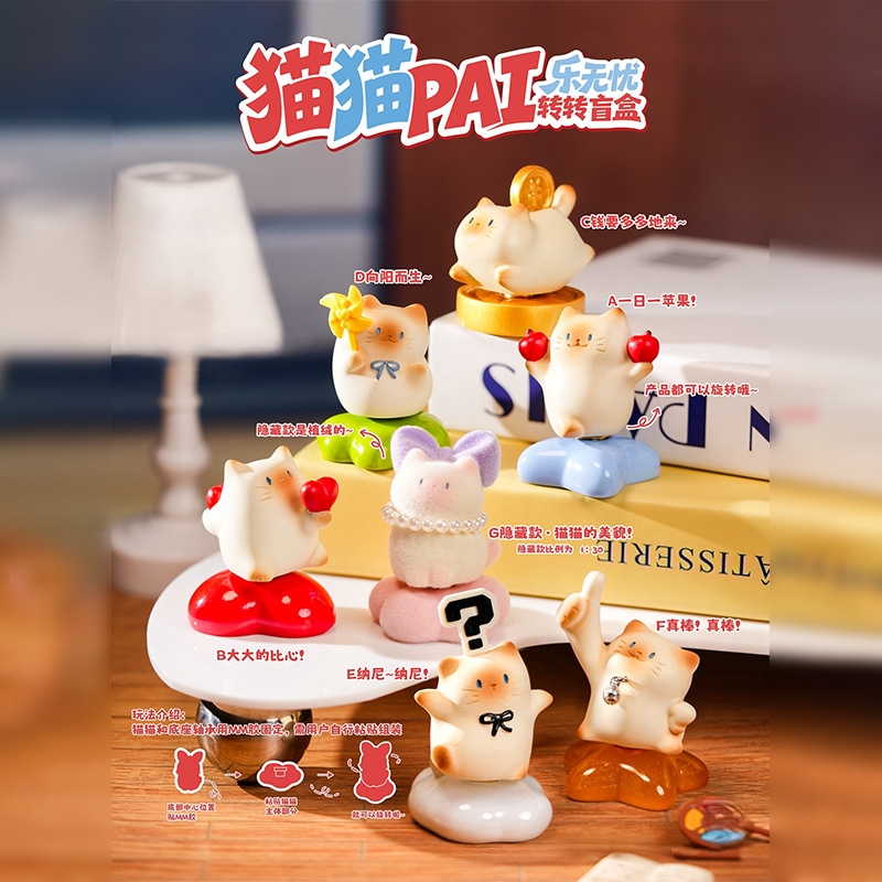 Cute Cartoon Cat Pai Blind Box – Home Office Romance Manga recenzja i cena
