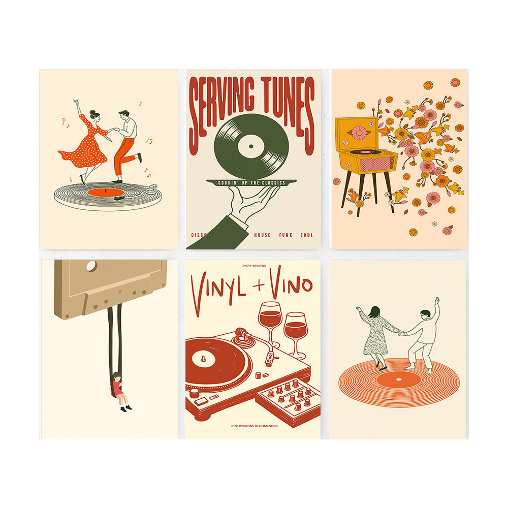 1pc Vintage Music Canvas Poste – Home Office Youtube recenzja i cena