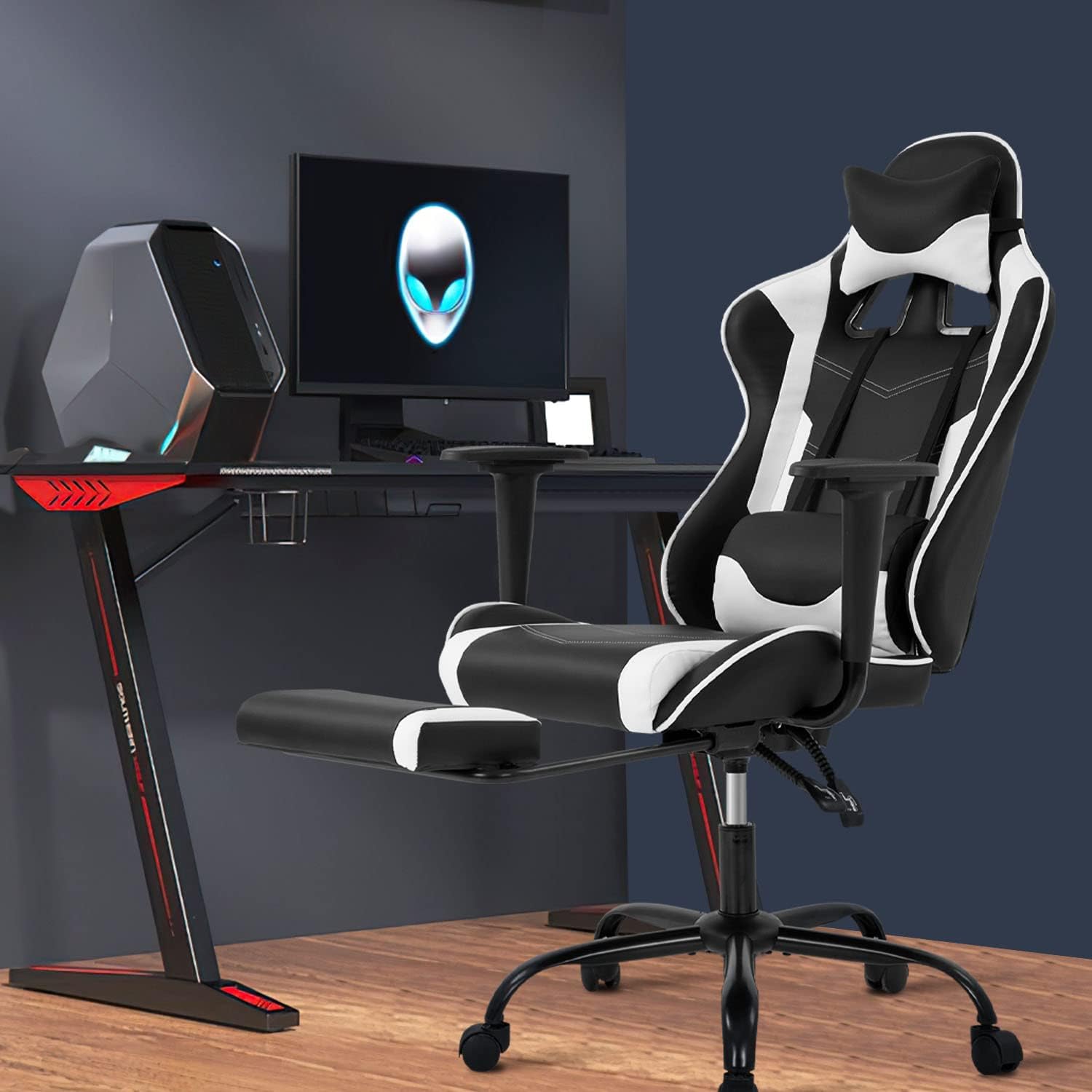 Ergonomic Gaming Chair with Fo – Home Office Desk recenzja i cena