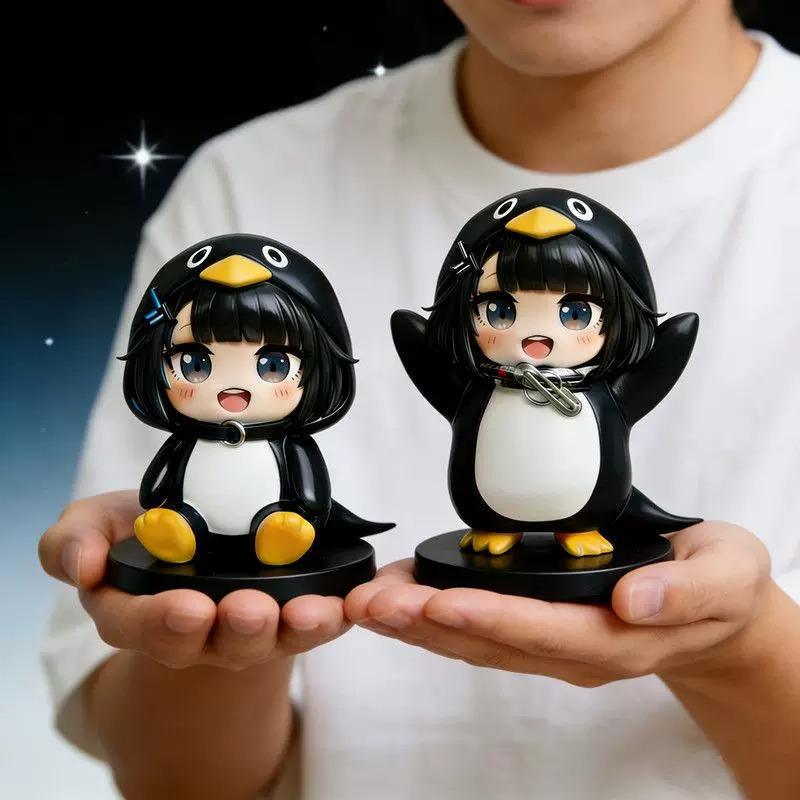 Guguga Little Penguin PVC Figu – Home Office Romance Manga recenzja i cena