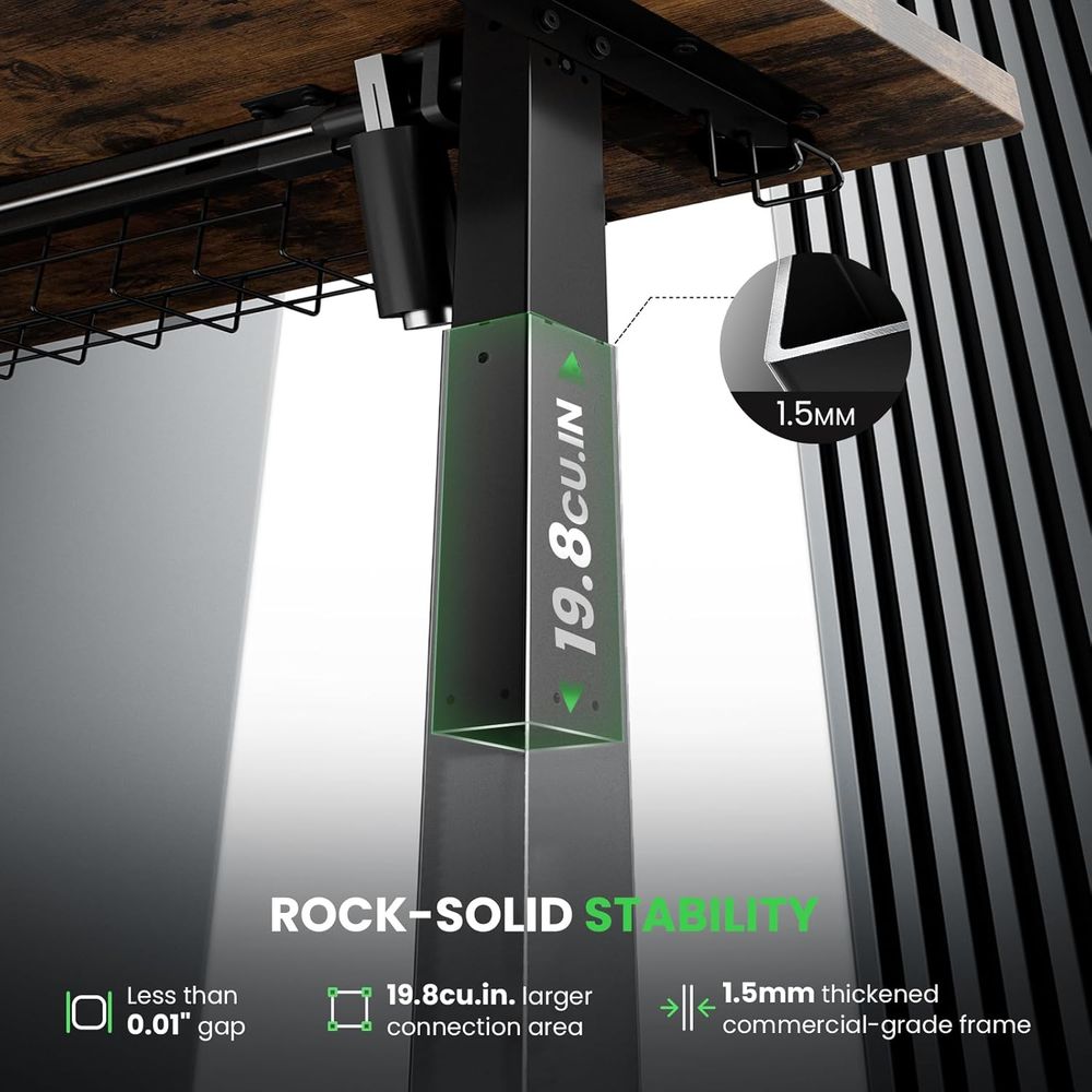 48x24 Adjustable Electric Stan – Standing Desk Electric recenzja i cena