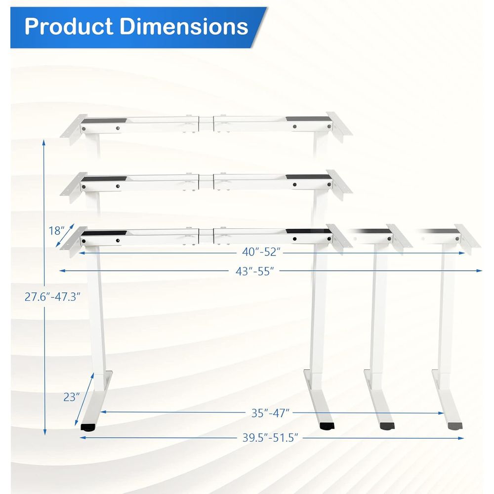 Dual-Motor Electric Sit-Stand  – Standing Desk Electric recenzja i cena