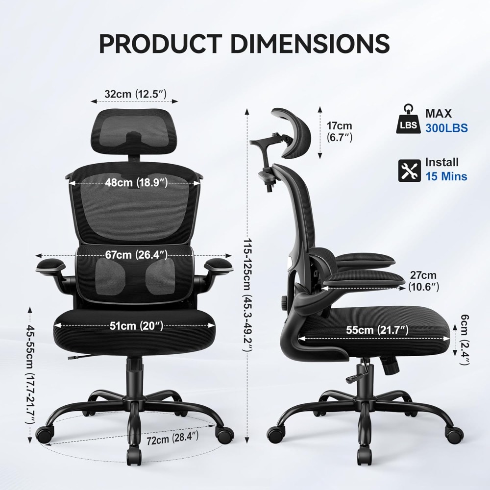 Ergonomic Office Chair, Mesh D – Home Office Desk recenzja i cena