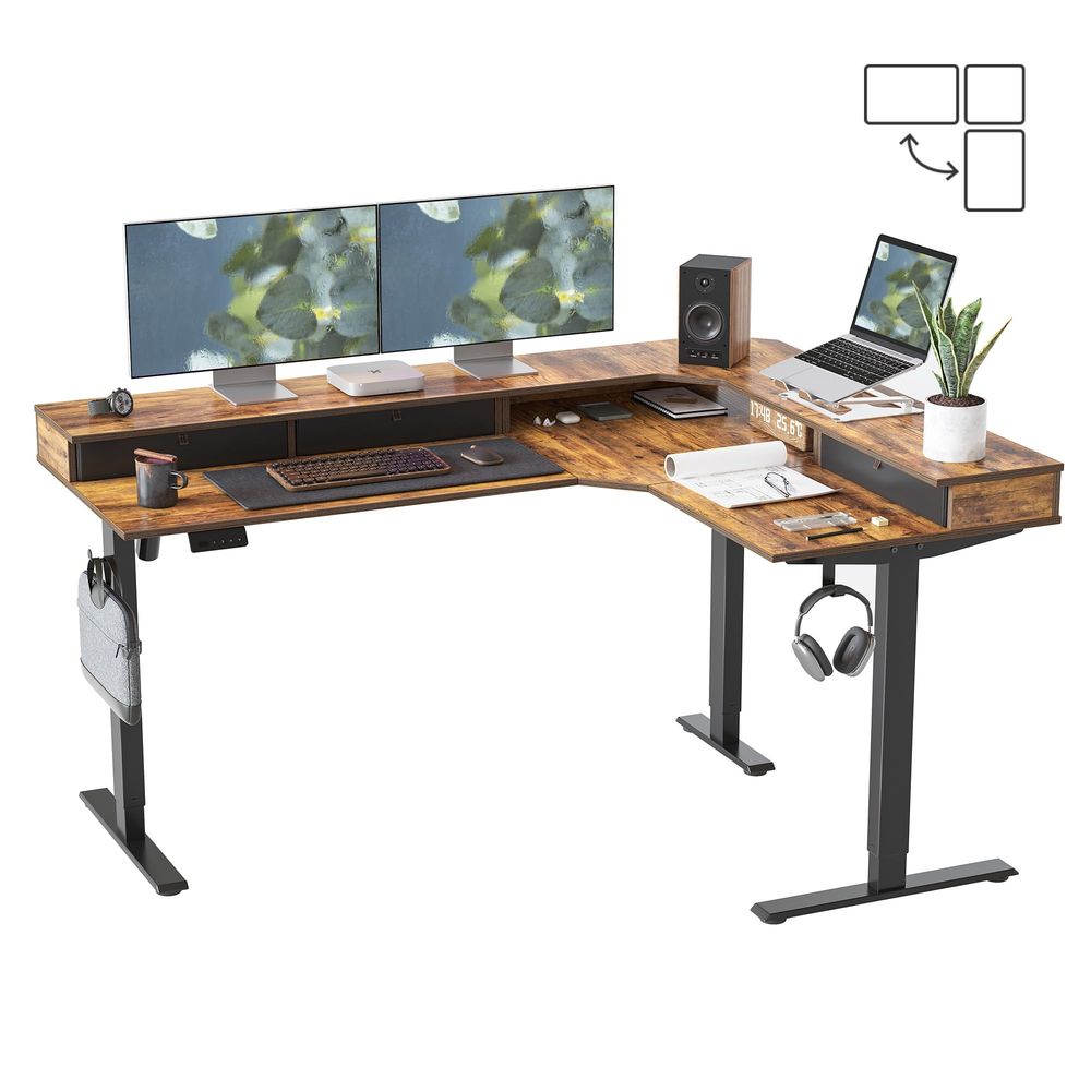 L Shaped Electric Standing Des – Standing Desk Electric recenzja i cena