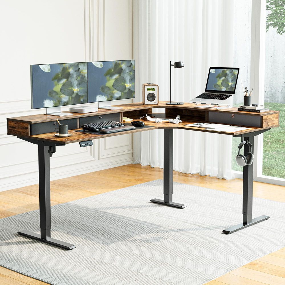 L Shaped Electric Standing Des – Standing Desk Electric recenzja i cena
