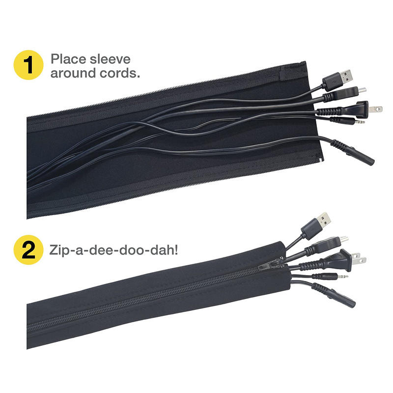 1/2/4 PCS Flexible Cable Manag – Home Office Jobs recenzja i cena
