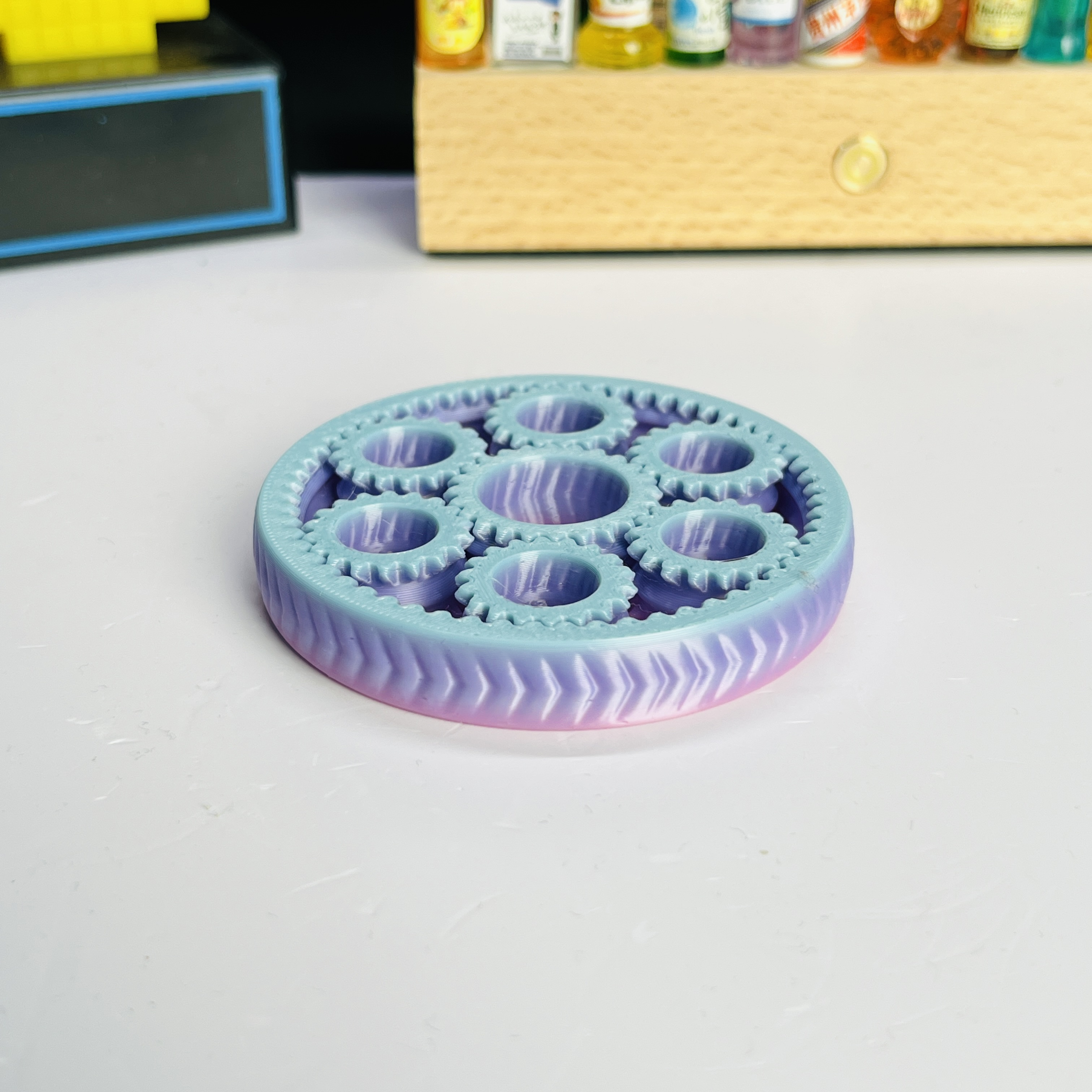3D Printed Six-Gear Finger Spi – Home Office Gear recenzja i cena