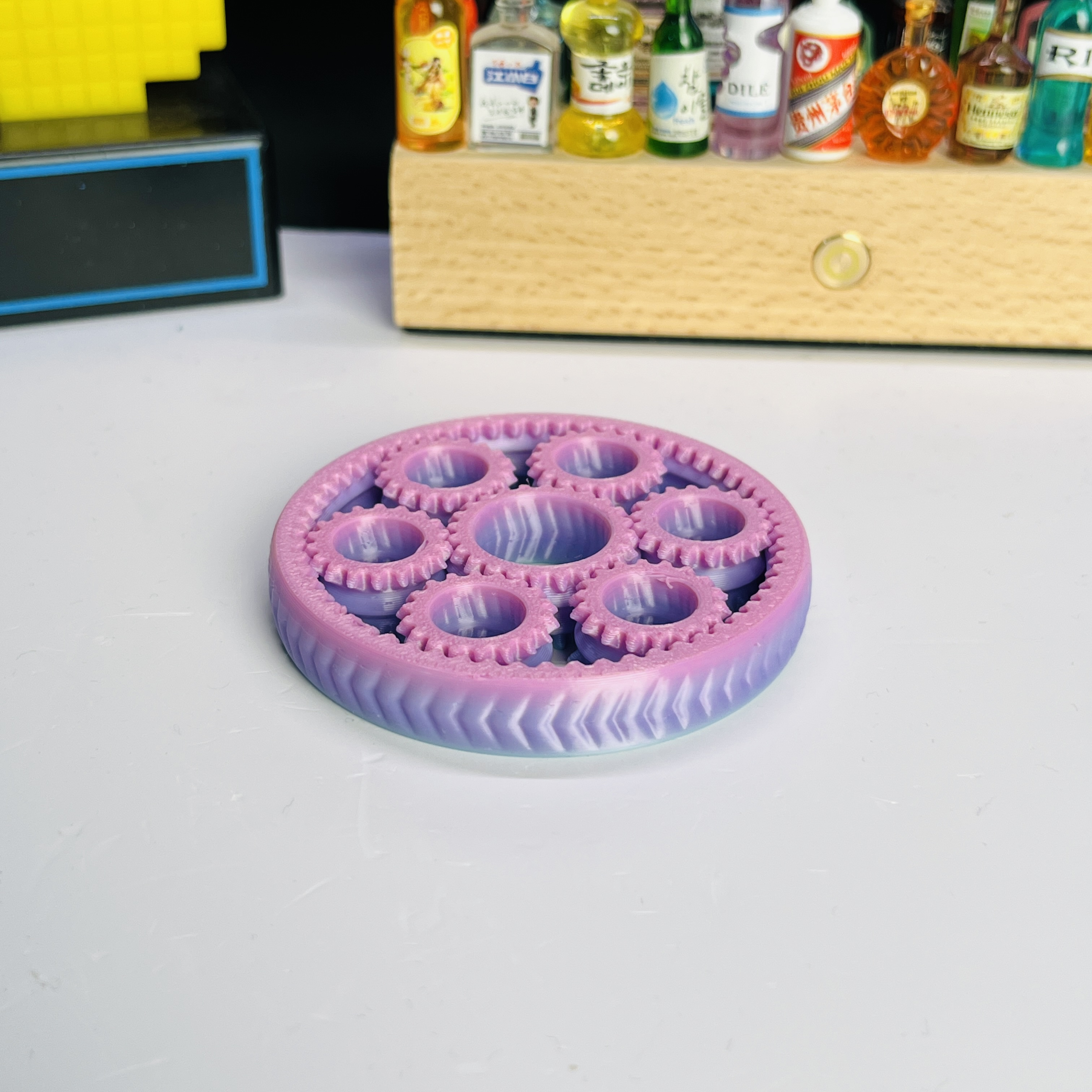 3D Printed Six-Gear Finger Spi – Home Office Gear recenzja i cena