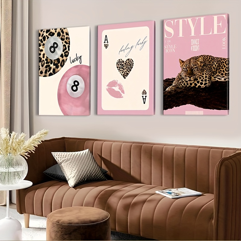 3pcs Leopard Cheetah Canvas Wa – Home Office Youtube recenzja i cena