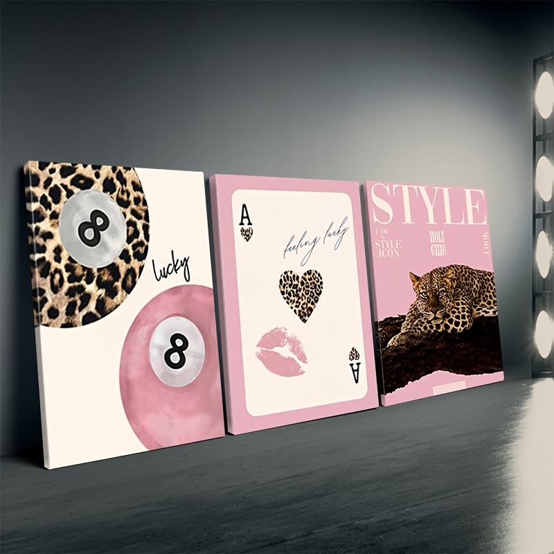 3pcs Leopard Cheetah Canvas Wa – Home Office Youtube recenzja i cena