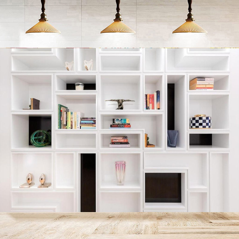 White Bookshelf Photography Ba – Home Office Zoom Background Free recenzja i cena