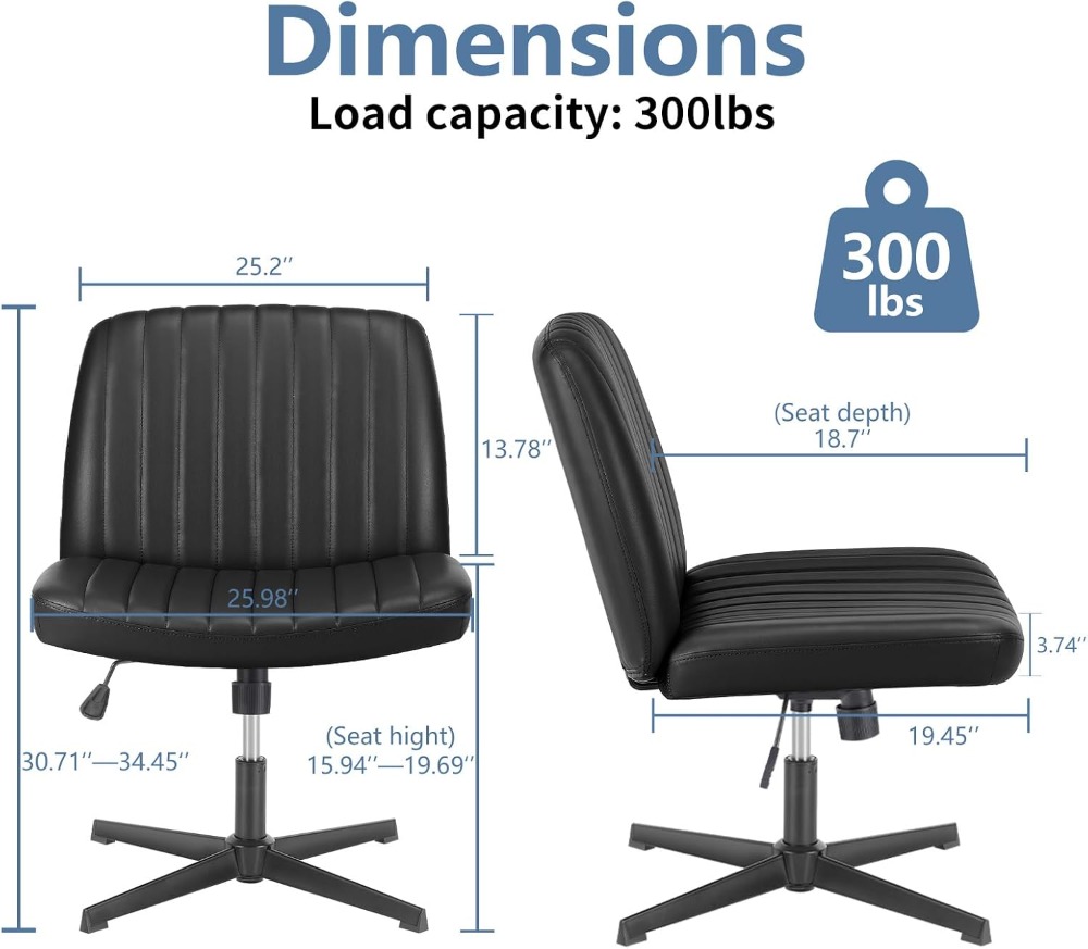 Criss Cross Desk Chair No Whee – Home Office Desk recenzja i cena