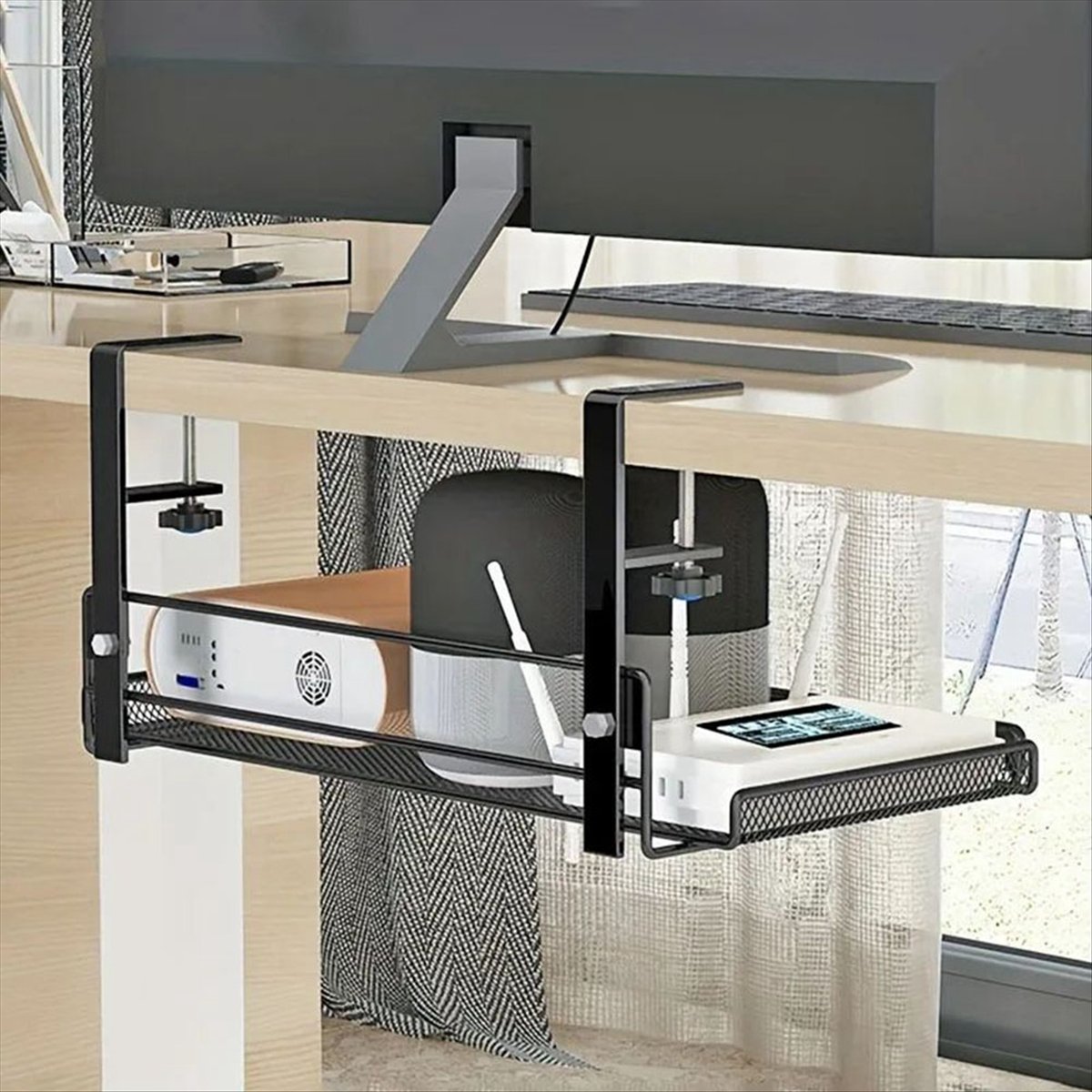 Under Desk Cable Management Tr – Home Office Desk recenzja i cena