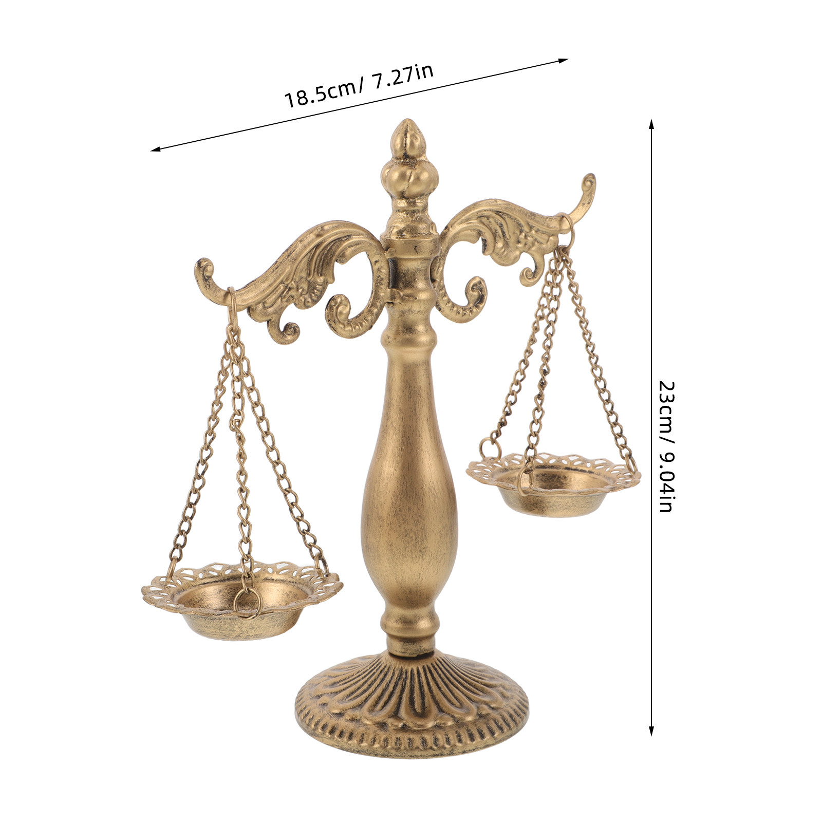 Retro Iron Balance Scale Vinta – Home Office Library recenzja i cena