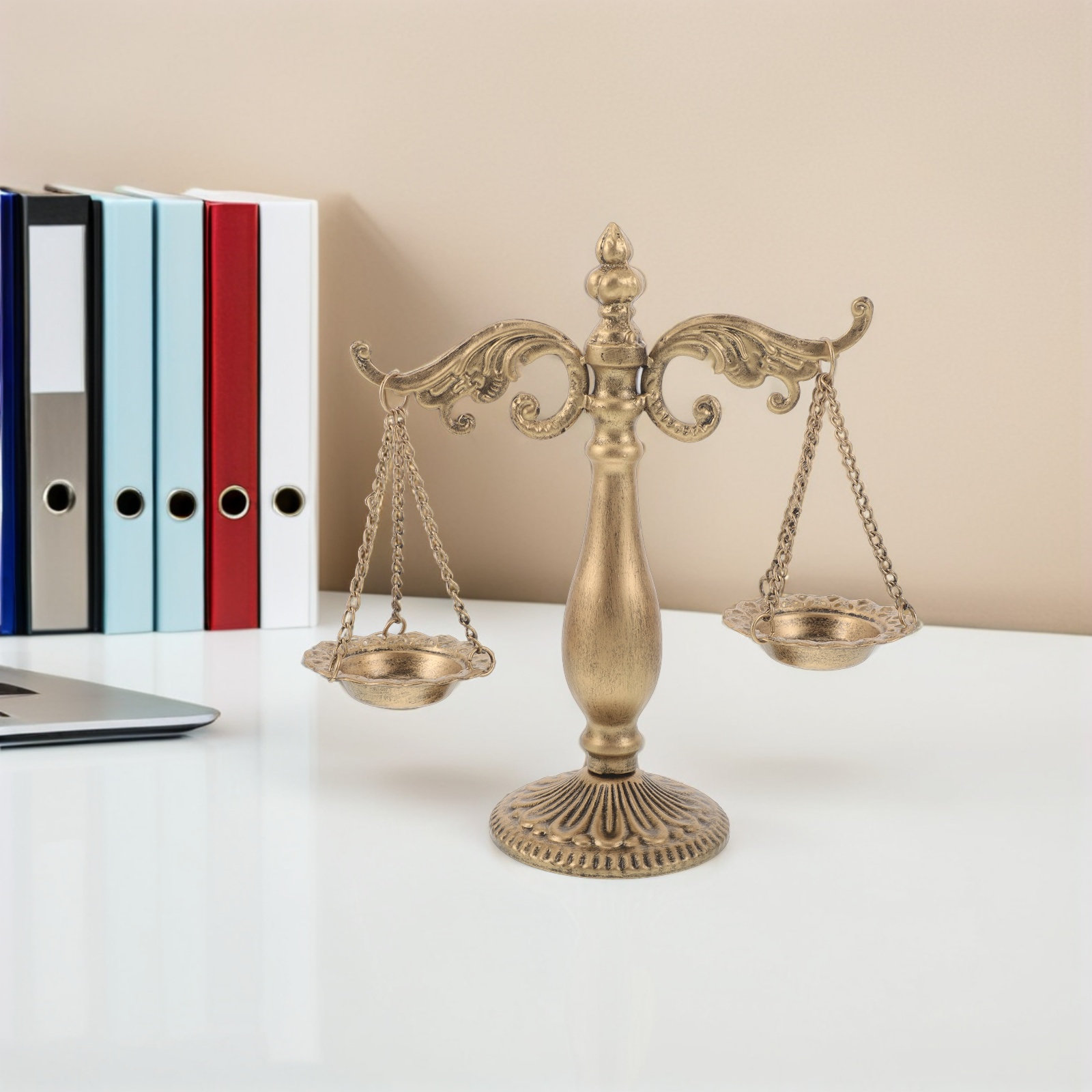Retro Iron Balance Scale Vinta – Home Office Library recenzja i cena