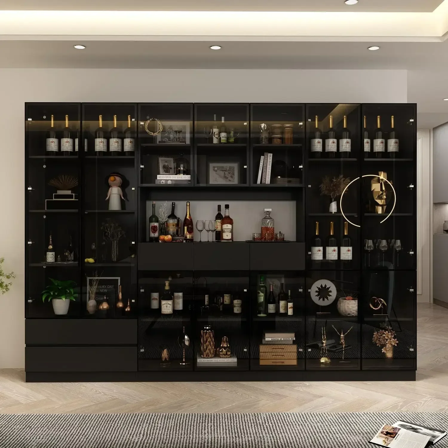 Hot salesTall Bookcase Bookshe – Home Office Library recenzja i cena