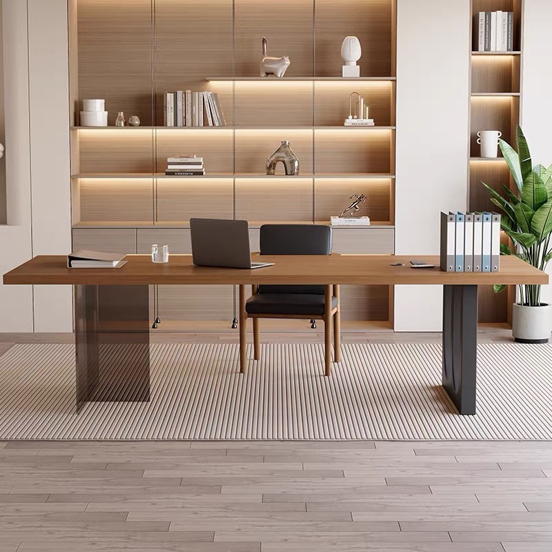 Italian Acrylic Floating Woode – Home Office Desk recenzja i cena