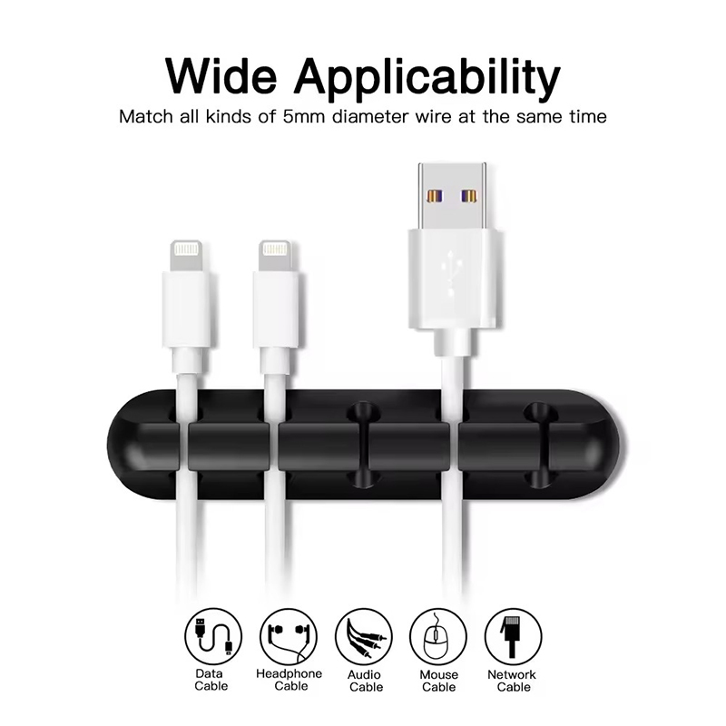 Silicone USB Cable Clip Winder – Cable Management Box recenzja i cena