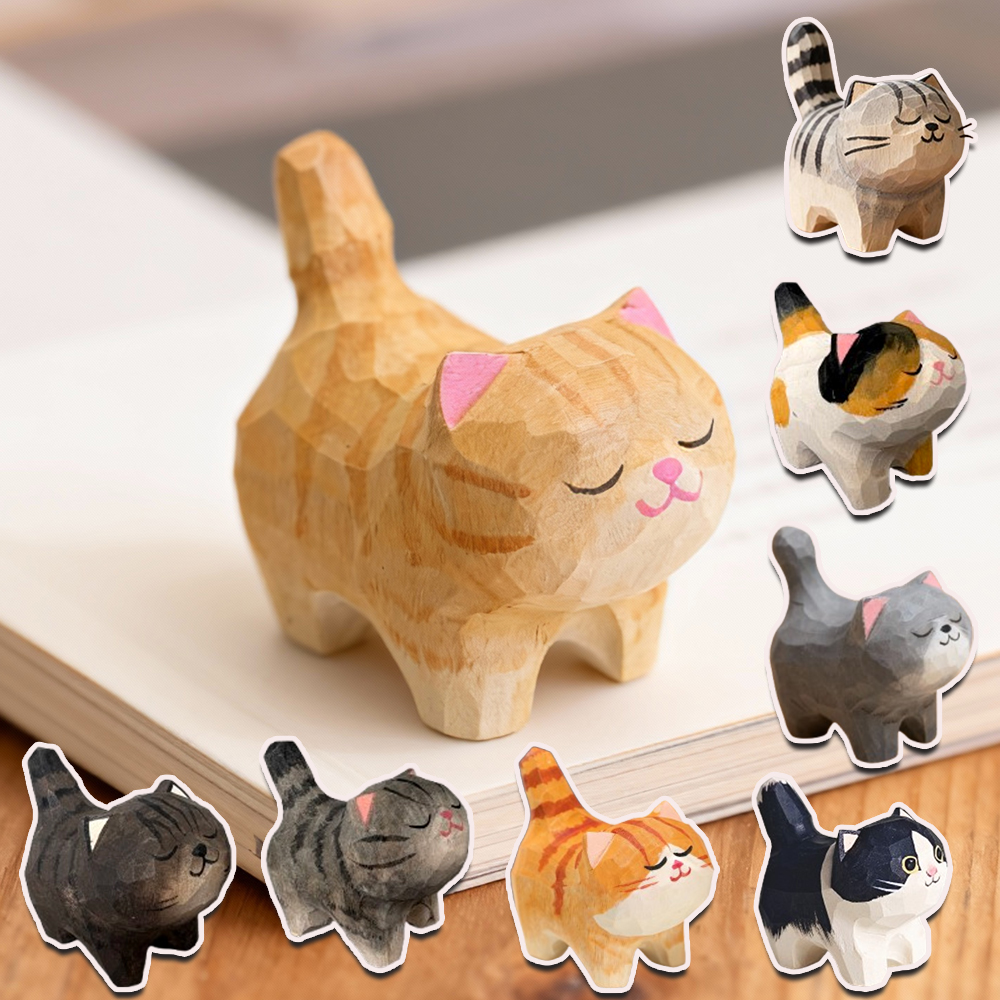 Cute Golden gradient Cat Figur – Home Office Freelancer recenzja i cena
