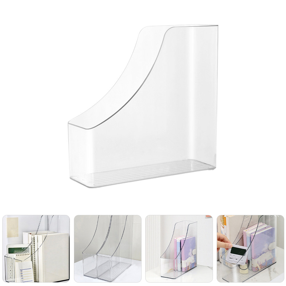 2Pcs Clear File Organizer Desk – Home Office Library recenzja i cena