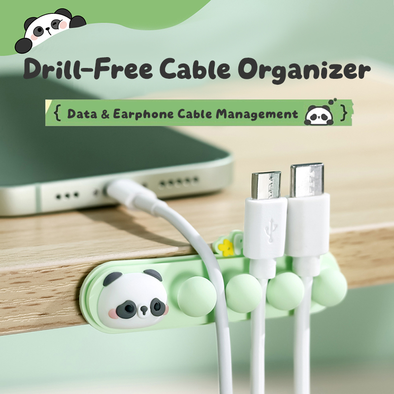 Cartoon Panda Cable Holder: Se – Cable Management Box recenzja i cena